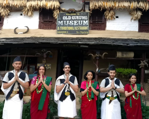 Gurung Museum With Dress